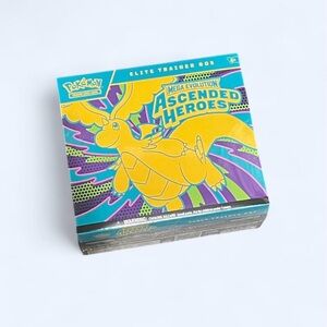 Pokémon TCG: Mega Evolution-Ascended Heroes Elite Trainer Box Unopened